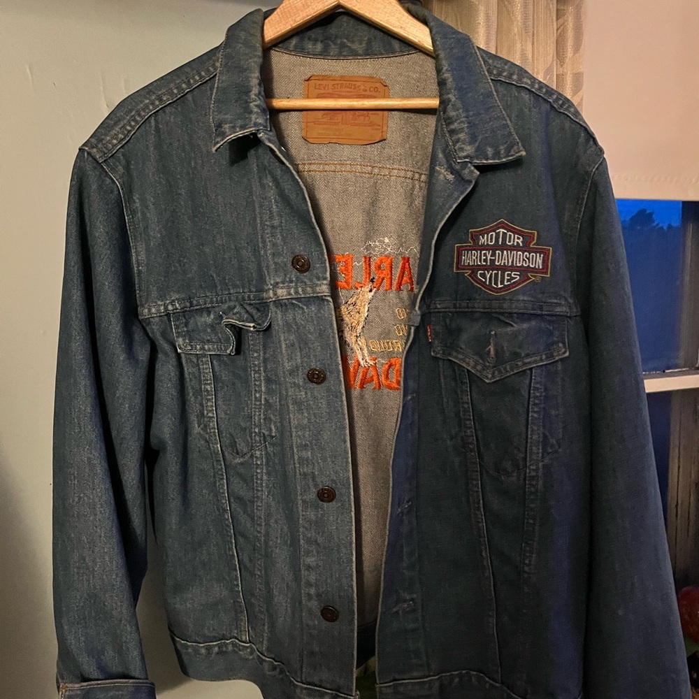 Harley-Davidson Blue Denim Jacket